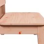Silla de jardín madera maciza Douglas 60x52,5x72 cm de , Sillas de jardín - Ref: Foro24-859320, Precio: 59,40 €, Descuento: %