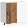 Mueble bajo para fregadero de madera antigua madera ingeniería de , Armarios de cocina - Ref: Foro24-854296, Precio: 77,26 €,...