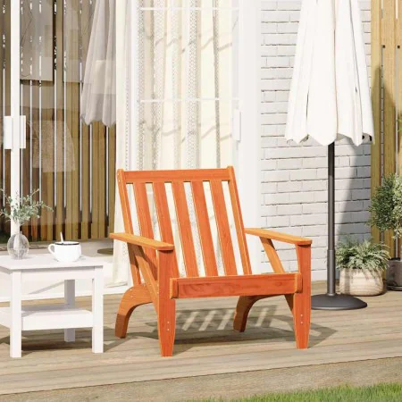 Silla adirondack de jardín marrón cera 75x77x77 cm de , Sillas de jardín - Ref: Foro24-859329, Precio: 82,15 €, Descuento: %