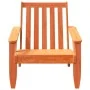 Silla adirondack de jardín marrón cera 75x77x77 cm de , Sillas de jardín - Ref: Foro24-859329, Precio: 82,15 €, Descuento: %