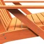 Silla adirondack de jardín marrón cera 75x77x77 cm de , Sillas de jardín - Ref: Foro24-859329, Precio: 82,15 €, Descuento: %