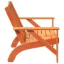 Sillas de jardín adirondack 2 uds marrón cera 75x77x77 cm de , Sillas de jardín - Ref: Foro24-859334, Precio: 146,91 €, Descu...