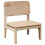 Sillas de jardín 2 uds madera maciza pino 60x52,5x72 cm von , Gartenstühle - Ref: Foro24-859322, Preis: 98,95 €, Rabatt: %