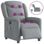Sillón reclinable de masaje eléctrico tela gris claro von , Sessel - Ref: Foro24-3303184, Preis: 262,75 €, Rabatt: %