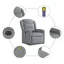 Sillón reclinable de masaje eléctrico tela gris claro von , Sessel - Ref: Foro24-3303184, Preis: 262,75 €, Rabatt: %