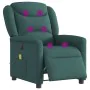 Sillón reclinable de masaje eléctrico tela verde oscuro von , Sessel - Ref: Foro24-3303190, Preis: 255,65 €, Rabatt: %