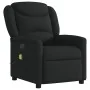 Sillón reclinable de masaje eléctrico tela negro by , Armchairs - Ref: Foro24-3303186, Price: 262,42 €, Discount: %