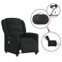 Sillón reclinable de masaje eléctrico tela negro by , Armchairs - Ref: Foro24-3303186, Price: 262,42 €, Discount: %