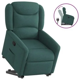 Sillón reclinable elevable tela verde oscuro von , Sessel - Ref: Foro24-3303200, Preis: 274,33 €, Rabatt: %