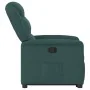 Sillón reclinable elevable tela verde oscuro by , Armchairs - Ref: Foro24-3303200, Price: 273,25 €, Discount: %