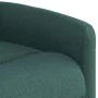 Sillón reclinable elevable tela verde oscuro by , Armchairs - Ref: Foro24-3303200, Price: 273,25 €, Discount: %
