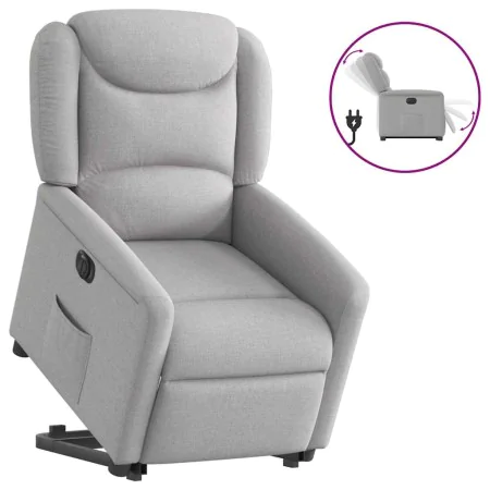 Sillón eléctrico reclinable elevable de tela gris nube von , Sessel - Ref: Foro24-3303223, Preis: 323,90 €, Rabatt: %