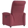 Sillón reclinable eléctrico tela rojo tinto by , Armchairs - Ref: Foro24-3303237, Price: 240,00 €, Discount: %