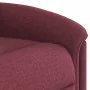 Sillón reclinable eléctrico tela rojo tinto by , Armchairs - Ref: Foro24-3303237, Price: 240,00 €, Discount: %