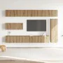 Mueble para TV de pared madera contrachapada artesanal 7 piezas by , TV Furniture - Ref: Foro24-3329214, Price: 286,32 €, Dis...