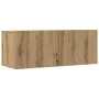 Mueble para TV de pared madera contrachapada artesanal 7 piezas by , TV Furniture - Ref: Foro24-3329214, Price: 286,32 €, Dis...