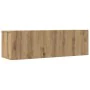 Mueble para TV de pared madera contrachapada artesanal 7 piezas by , TV Furniture - Ref: Foro24-3329214, Price: 286,32 €, Dis...