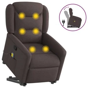 Silla de masaje reclinable de pie de tela marrón oscuro von , Sessel - Ref: Foro24-3303209, Preis: 291,15 €, Rabatt: %