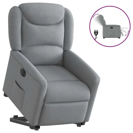 Sillón eléctrico reclinable elevable de tela gris claro von , Sessel - Ref: Foro24-3303214, Preis: 330,15 €, Rabatt: %
