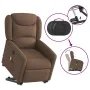 Sillón de masaje eléctrico reclinable elevable tela marrón von , Sessel - Ref: Foro24-3303228, Preis: 344,77 €, Rabatt: %