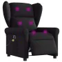 Sillón reclinable de masaje eléctrico tela negro von , Sessel - Ref: Foro24-3303366, Preis: 259,29 €, Rabatt: %