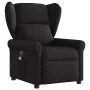 Sillón reclinable de masaje eléctrico tela negro von , Sessel - Ref: Foro24-3303366, Preis: 259,29 €, Rabatt: %