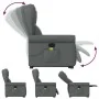 Silla de masaje reclinable de pie de tela gris oscuro by , Armchairs - Ref: Foro24-3303385, Price: 295,86 €, Discount: %