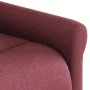 Sillón reclinable de masaje elevable tela rojo tinto de , Sillones - Ref: Foro24-3303387, Precio: 308,33 €, Descuento: %