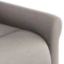 Sillón reclinable de masaje elevable tela gris taupé by , Armchairs - Ref: Foro24-3303391, Price: 295,17 €, Discount: %