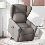 Sillón eléctrico reclinable elevable de tela gris taupe de , Sillones - Ref: Foro24-3303401, Precio: 345,21 €, Descuento: %