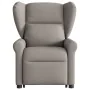 Sillón eléctrico reclinable elevable de tela gris taupe de , Sillones - Ref: Foro24-3303401, Precio: 345,21 €, Descuento: %