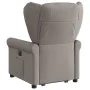 Sillón eléctrico reclinable elevable de tela gris taupe de , Sillones - Ref: Foro24-3303401, Precio: 345,21 €, Descuento: %