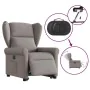 Sillón eléctrico reclinable elevable de tela gris taupe de , Sillones - Ref: Foro24-3303401, Precio: 345,21 €, Descuento: %