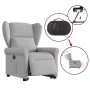 Sillón eléctrico reclinable elevable de tela gris nube von , Sessel - Ref: Foro24-3303403, Preis: 329,81 €, Rabatt: %