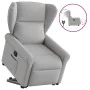 Sillón eléctrico reclinable elevable de tela gris nube von , Sessel - Ref: Foro24-3303403, Preis: 329,81 €, Rabatt: %