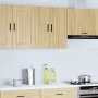 Mueble de pared cocina madera contrachapada Porto roble sonoma by , Kitchen cabinets - Ref: Foro24-854060, Price: 58,85 €, Di...
