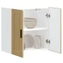 Mueble de pared cocina madera contrachapada Porto roble sonoma by , Kitchen cabinets - Ref: Foro24-854060, Price: 58,85 €, Di...