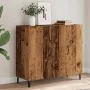 Aparador de madera de ingeniería envejecido 90x34x80 cm von , Sideboards - Ref: Foro24-856892, Preis: 103,70 €, Rabatt: %