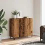 Aparador de madera de ingeniería envejecido 90x34x80 cm von , Sideboards - Ref: Foro24-856892, Preis: 103,70 €, Rabatt: %
