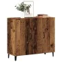 Aparador de madera de ingeniería envejecido 90x34x80 cm von , Sideboards - Ref: Foro24-856892, Preis: 103,70 €, Rabatt: %