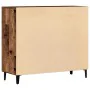 Aparador de madera de ingeniería envejecido 90x34x80 cm von , Sideboards - Ref: Foro24-856892, Preis: 103,70 €, Rabatt: %