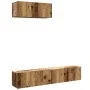 Conjunto de mueble de TV 3 piezas montado la pared madera vieja de , Muebles TV - Ref: Foro24-3329003, Precio: 128,33 €, Desc...