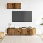 Conjunto de mueble de TV 3 piezas montado la pared madera vieja de , Muebles TV - Ref: Foro24-3329003, Precio: 128,33 €, Desc...