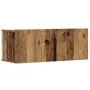 Conjunto de mueble de TV 3 piezas montado la pared madera vieja de , Muebles TV - Ref: Foro24-3329003, Precio: 128,33 €, Desc...