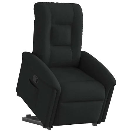 Sillón reclinable elevable tela negro by , Armchairs - Ref: Foro24-3303256, Price: 277,89 €, Discount: %