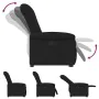 Sillón reclinable elevable tela negro by , Armchairs - Ref: Foro24-3303256, Price: 277,89 €, Discount: %