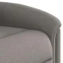 Sillón reclinable elevable tela gris taupe by , Armchairs - Ref: Foro24-3303261, Price: 290,32 €, Discount: %