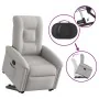 Sillón reclinable elevable de tela gris nube de , Sillones - Ref: Foro24-3303263, Precio: 278,28 €, Descuento: %