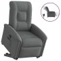 Sillón eléctrico reclinable elevable de tela gris oscuro de , Sillones - Ref: Foro24-3303275, Precio: 329,12 €, Descuento: %