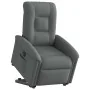 Sillón eléctrico reclinable elevable de tela gris oscuro de , Sillones - Ref: Foro24-3303275, Precio: 329,12 €, Descuento: %